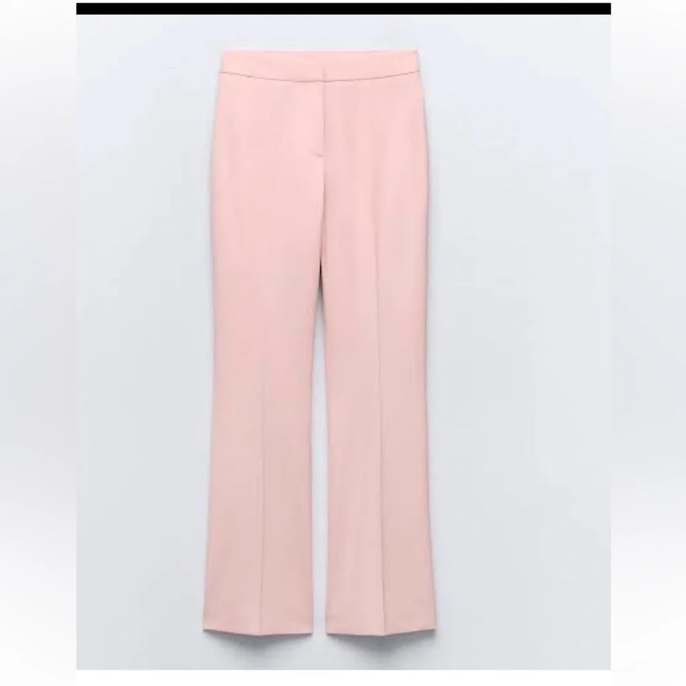 New! Zara medium light pink trouser pants .